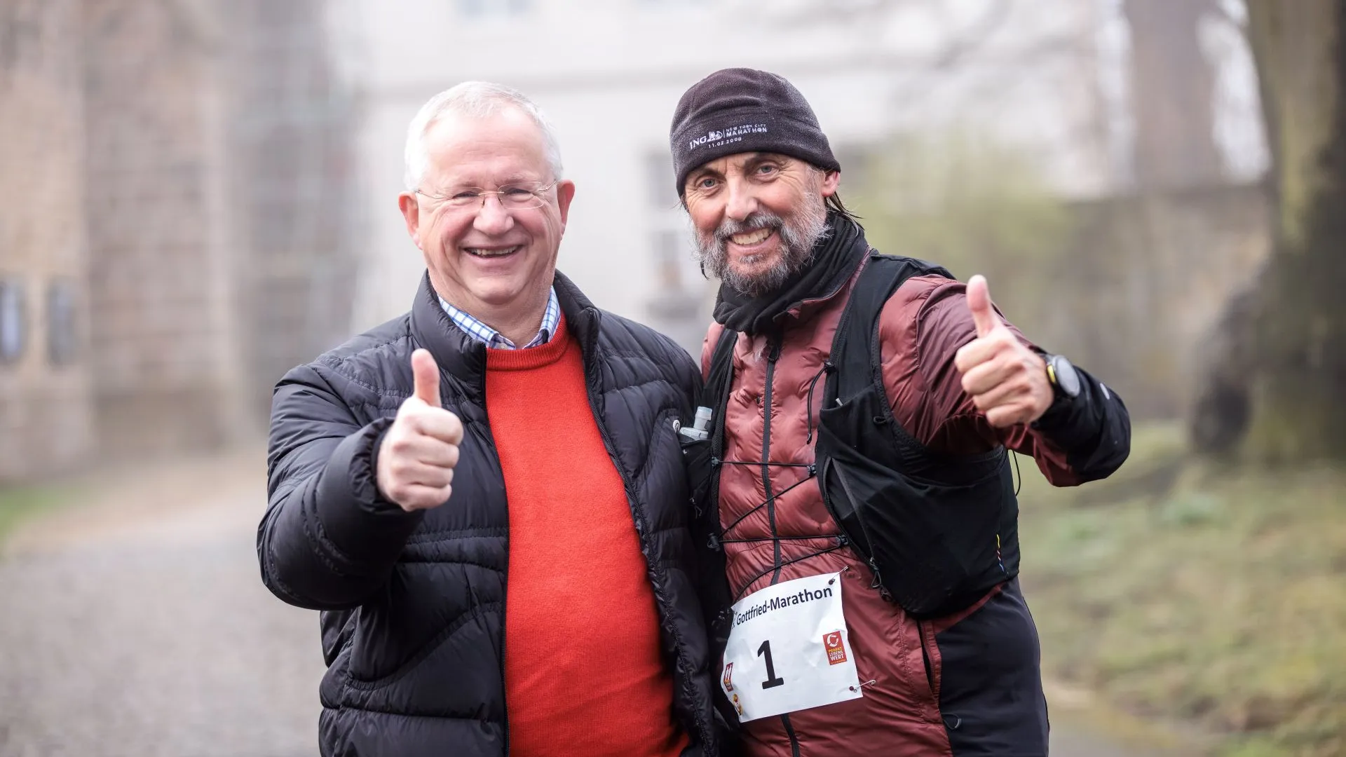 Pater Tobias veranstaltete Jubiläumslauf mit Herz und Wirkung