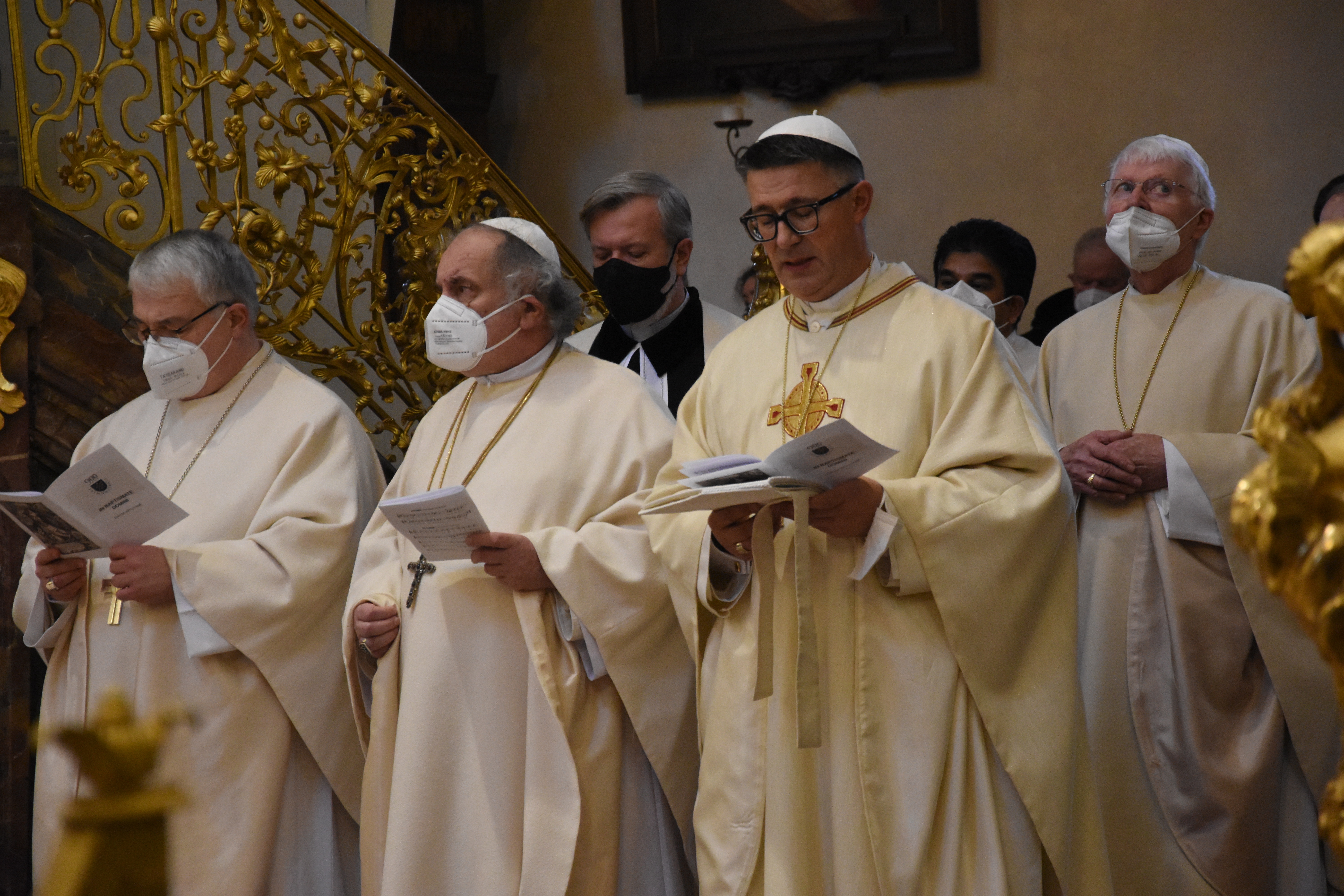 Viele Prämonstratenser kamen Mitte Januar zum Festgottesdienst ins Kloster Strahov