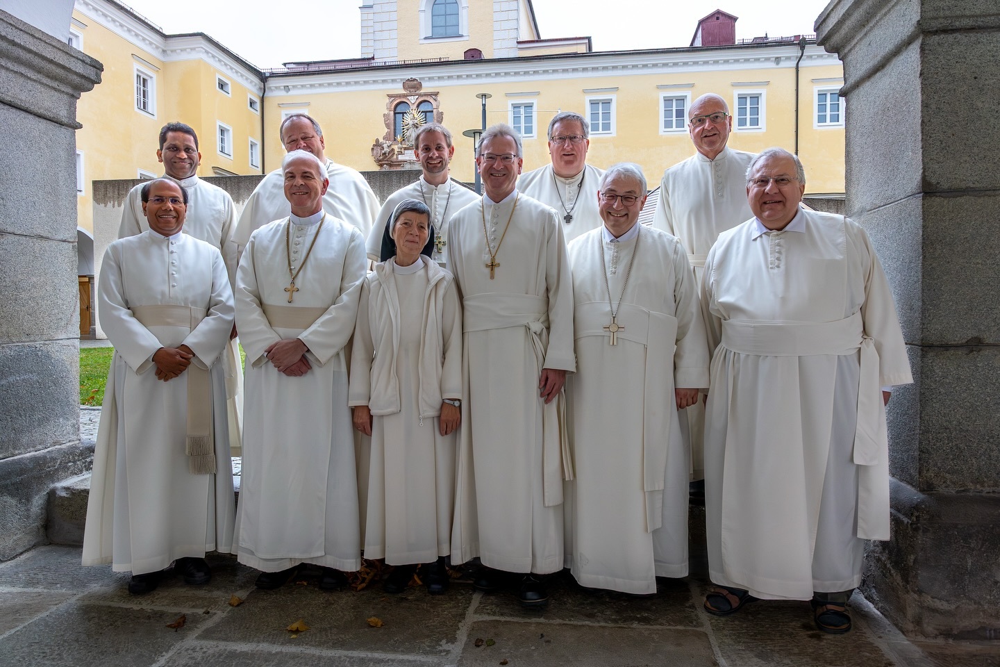 Abt Albert und Pater Clemens vertreten Konvent beim Zirkarie-Kapitel im Stift Schlägl