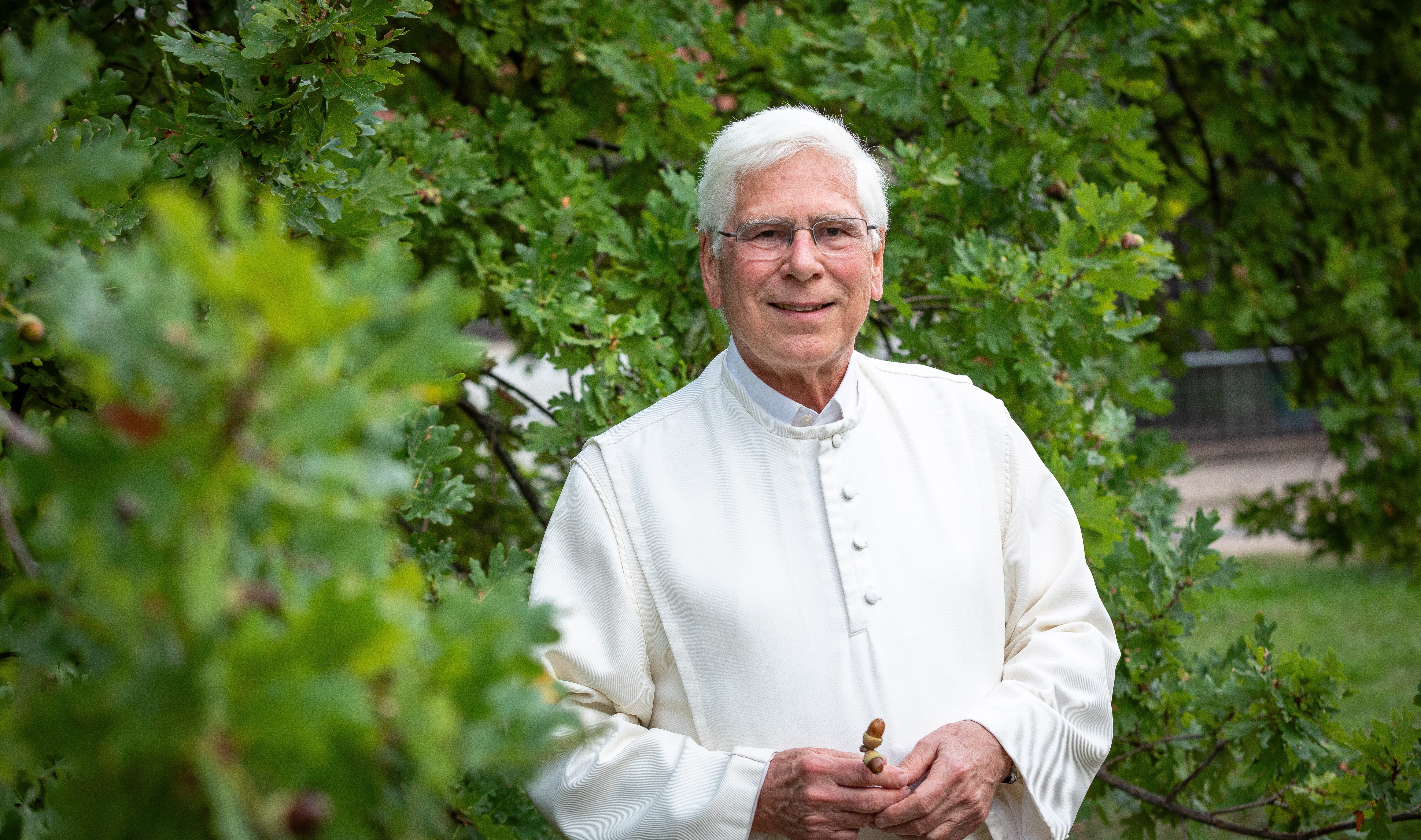 Pater Andreas ist ein halbes Jahrhundert im Dienste des Herrn