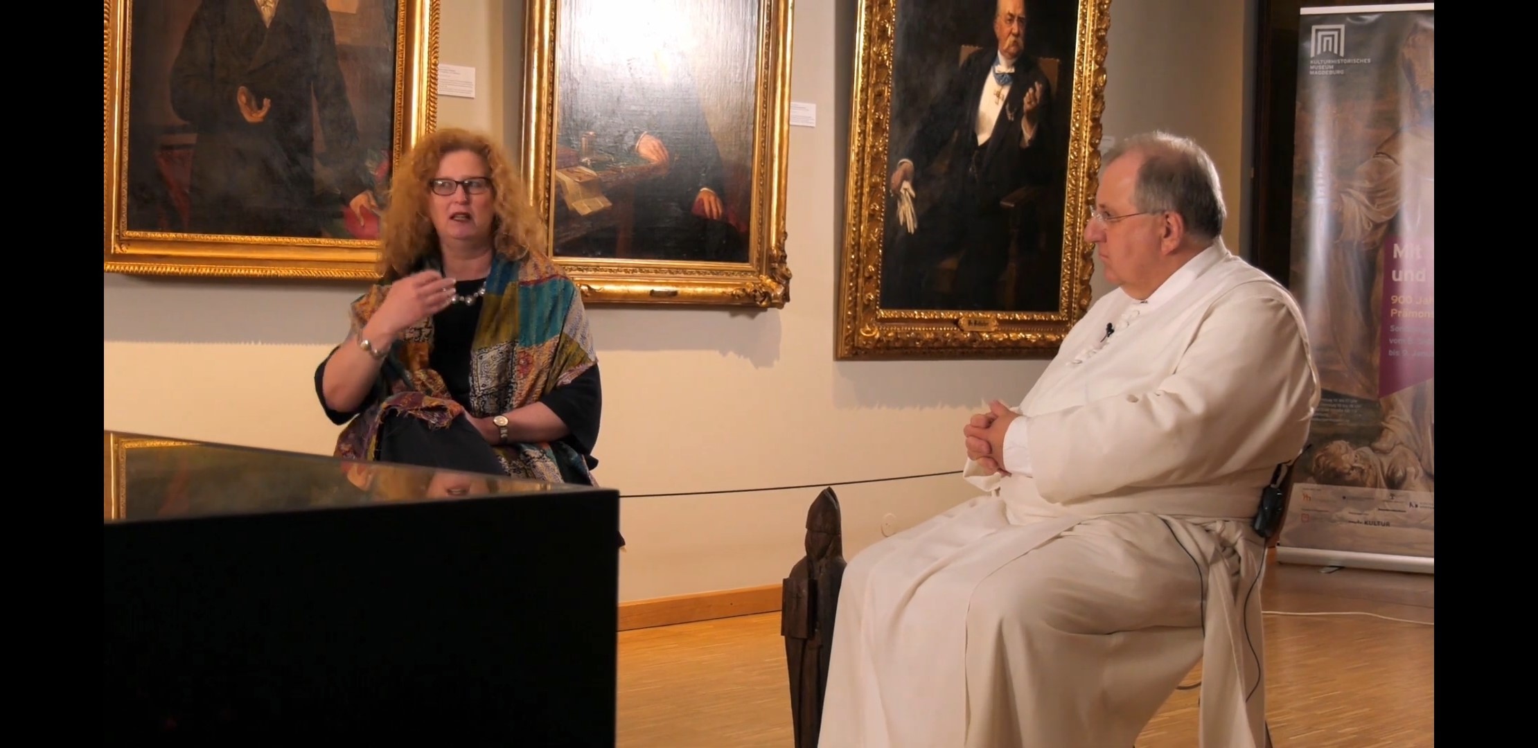 Pater Clemens zu Gast beim Talk 