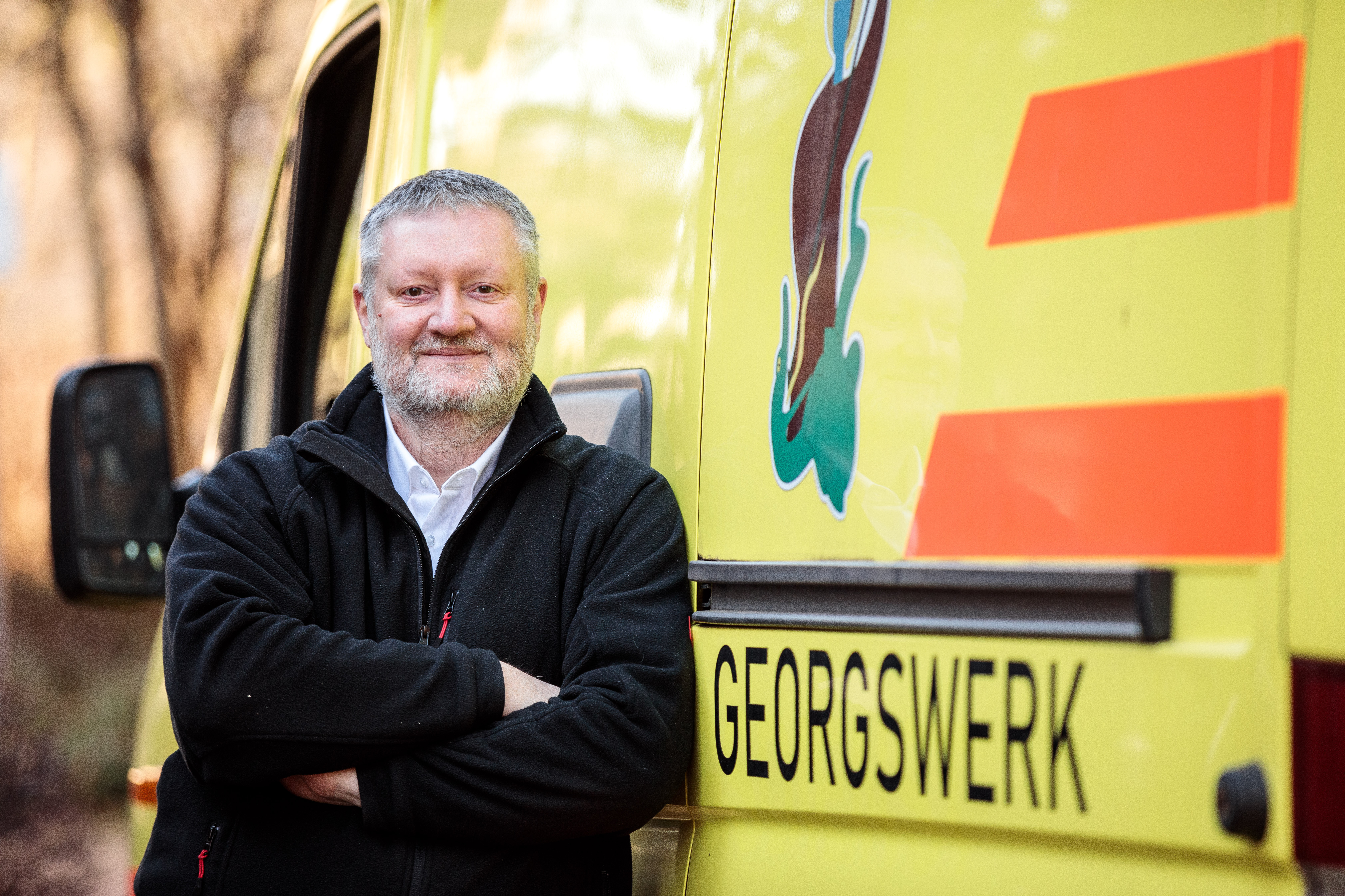 Pater Oliver Potschien leitet den Petershof in Marxloh.